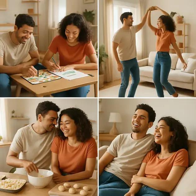 Brincadeiras para casal fazer em casa sem gastar
