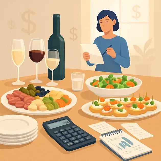 Como calcular o valor por convidado, buffet e bebidas