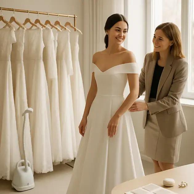 Como funciona o aluguel de vestidos para noivas em eventos casamento?