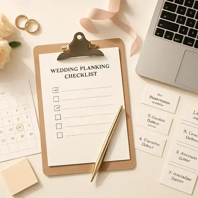 Como montar e acompanhar o checklist até o dia da cerimônia