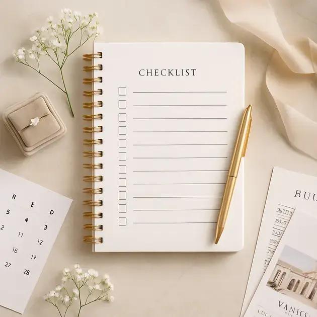 Como montar um checklist de casamento?