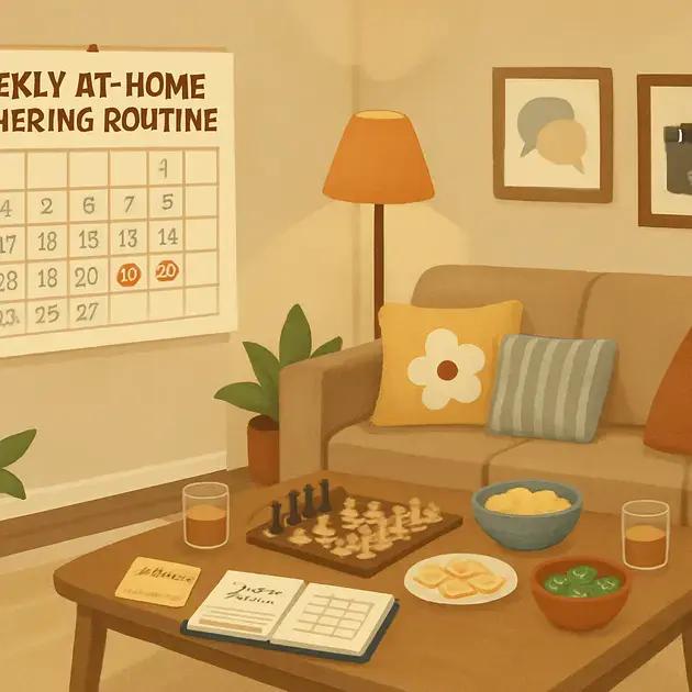 Como montar uma rotina semanal de encontros em casa Como montar uma rotina semanal de encontros em casa