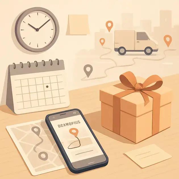 Como programar a entrega e evitar atrasos na surpresa