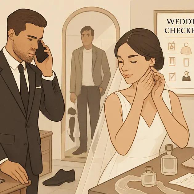 Erros de etiqueta no casamento e checklist final do visual