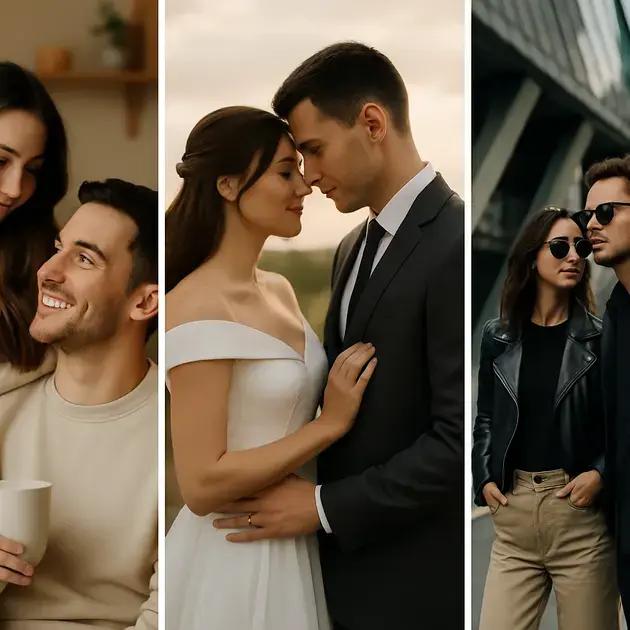 Estilos de ensaio de casal: lifestyle, pré-wedding e urbano