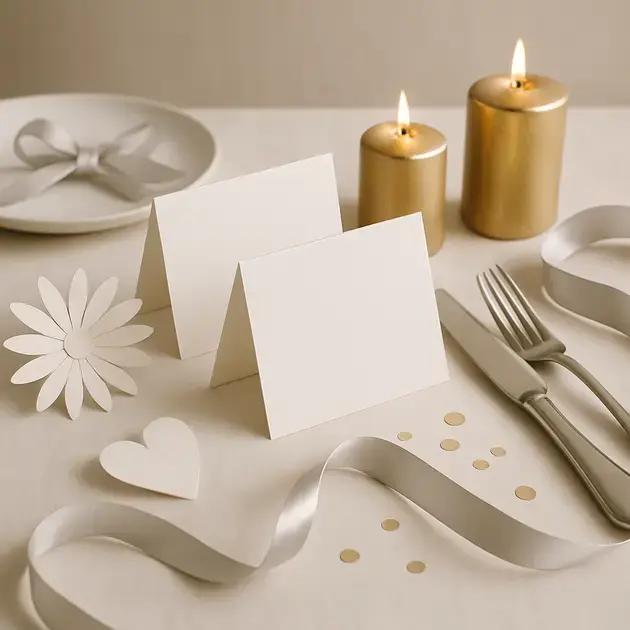 Ideias simples para bodas de papel, prata e ouro Ideias simples para bodas de papel, prata e ouro