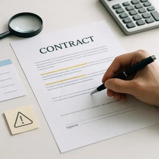 O que conferir no contrato antes de pagar o sinal O que conferir no contrato antes de pagar o sinal