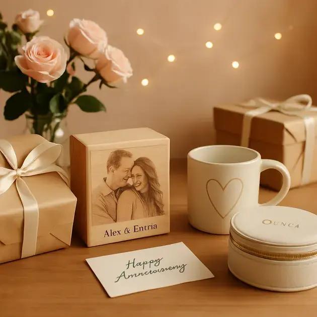 Onde encontrar presentes personalizados para aniversários de namoro.
