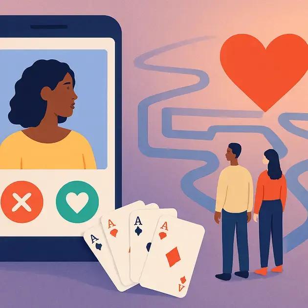 Opções com cartas, aplicativos e desafios para encontros