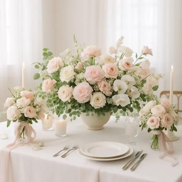 Quais são as melhores flores para decoração de evento casamento?